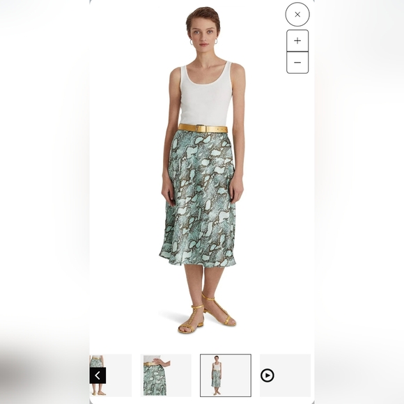 Silk Skirt Ralph Lauren - Picture 3 of 7